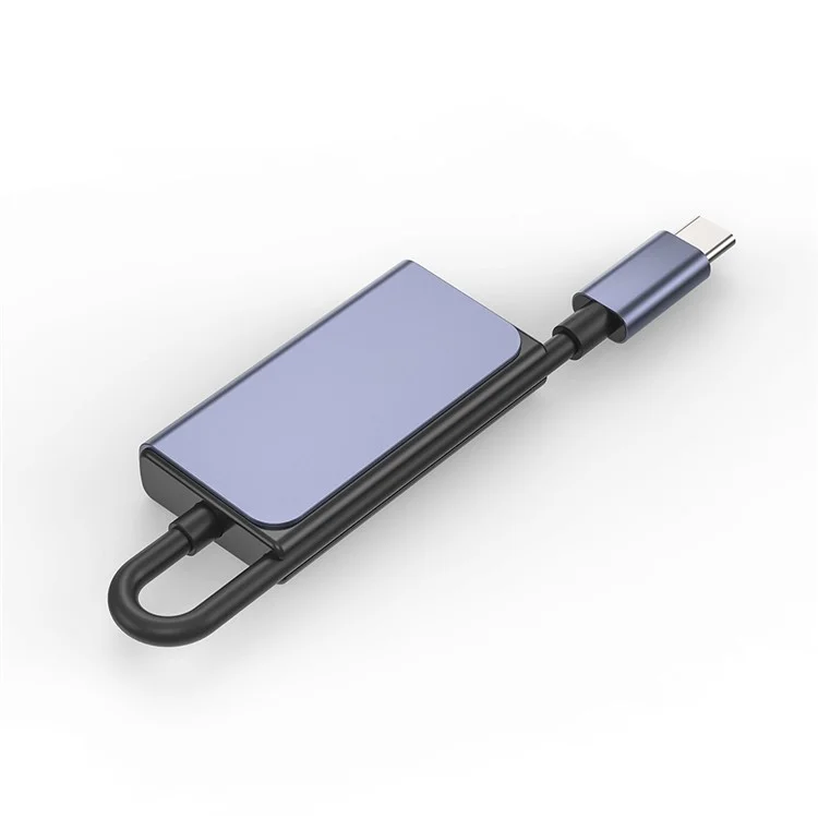 Bluekey USB-C su Adattatore Per Cuffie 3 in 1 Cavo Audio a Doppio Tipo c da 3,5 mm Per Huawei Xiaomi