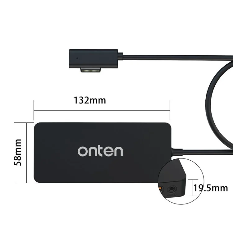 ONTEN SD13 Multifunction Docking Station for Microsoft Surface Pro  /  Go  /  Laptop HD Ethernet USB Expansion Hub