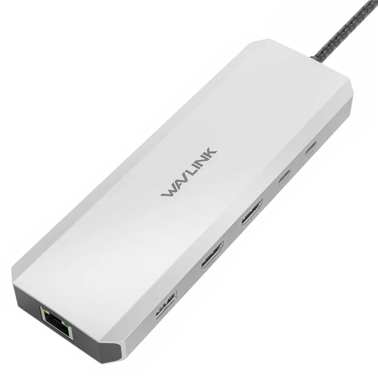WAVLINK UMD309 10 в 1 USB-C Хаб с двойным HD, 100 Вт PD, 10 Гбит/с USB-A USB-C Док-станция