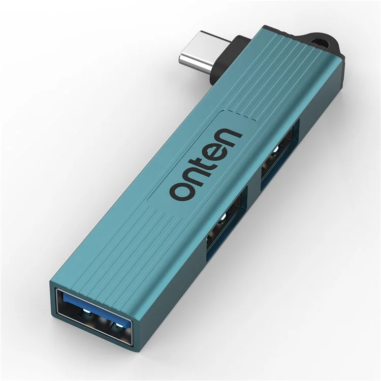 ONTEN OTN-UC51 Hub USB-C USB3.0 + 2xUSB2.0 Répartiteur Adaptateur d'extension pour Ordinateur portable, Tablette et Smartphone