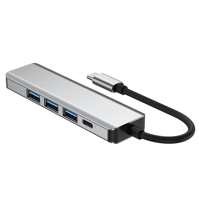 2421 Type-C 5 in 1 Laptop Expansion Hub 8K DP 100W PD Charging USB 2.0 Ports Adapter