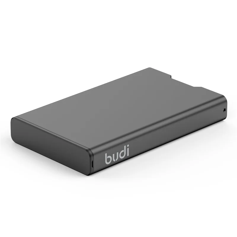 BUDI DC553B Przenośne pudełko do przechowywania kart pamięci SD, TF, nano, chroniący futerał