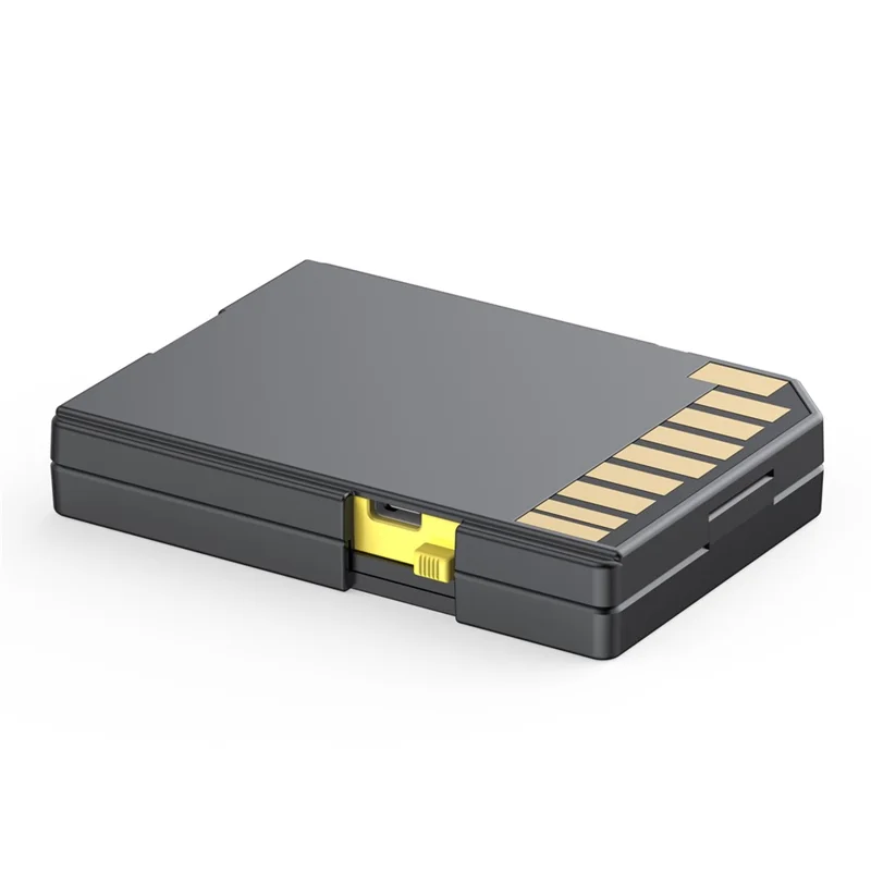 BUDI CP582B قارئ بطاقات متعدد الوظائف SD / TF مع 4 فتحات SD و 8 فتحات TF، قارئ بطاقات ذاكرة عالي السرعة بسرعة 5 جيجابت في الثانية