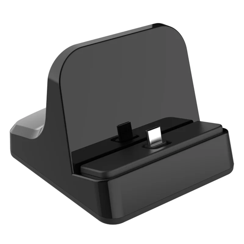 UC-03 Type-C Phone Charging Station Desktop Stand 120W QC3.0 PD Fast Charge Adjustable Charging Dock - Black