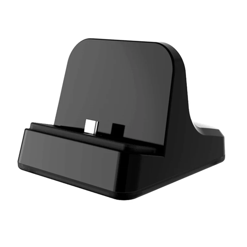 UC-03 Type-C Phone Charging Station Desktop Stand 120W QC3.0 PD Fast Charge Adjustable Charging Dock - Black