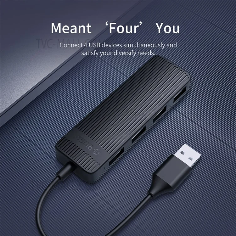 ORICO FL02 Multi-Port USB2.0 Hub Mini Portable Mini Adaptateur USB Convertisseur de Synchronisation à Grande Vitesse Pour Ordinateurs Portables - Blanche