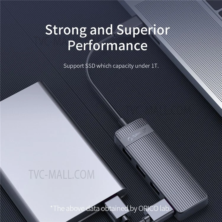 ORICO FL02 Adaptateur Mini USB2.0 Multi-Ports Portable Mini - Blanc