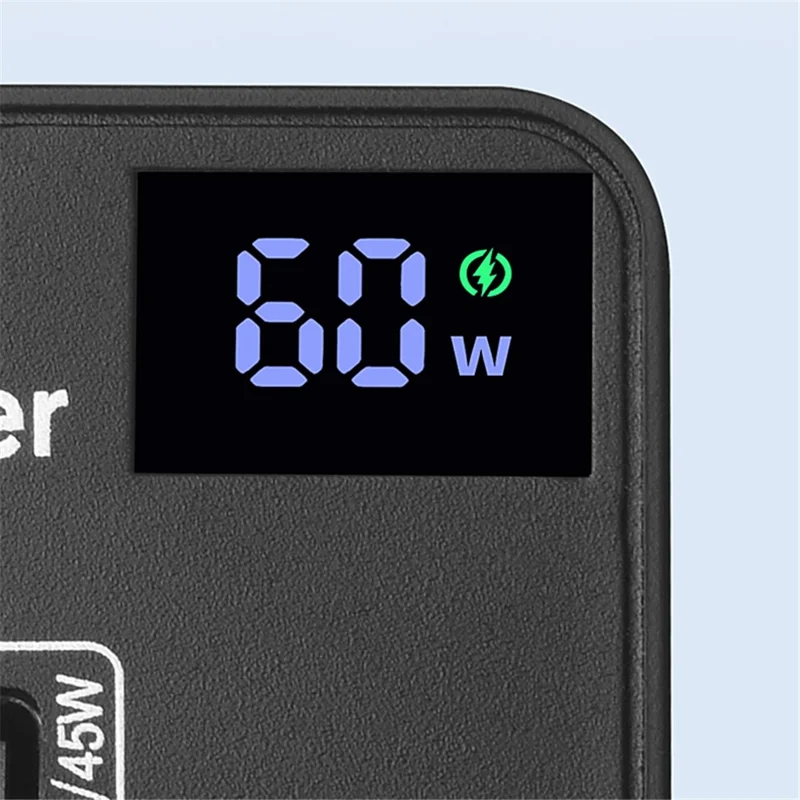 H988C Digital Display 4-Port USB C Charger PD Fast Charger Desktop Charging Station (CE Certified) - AU Plug