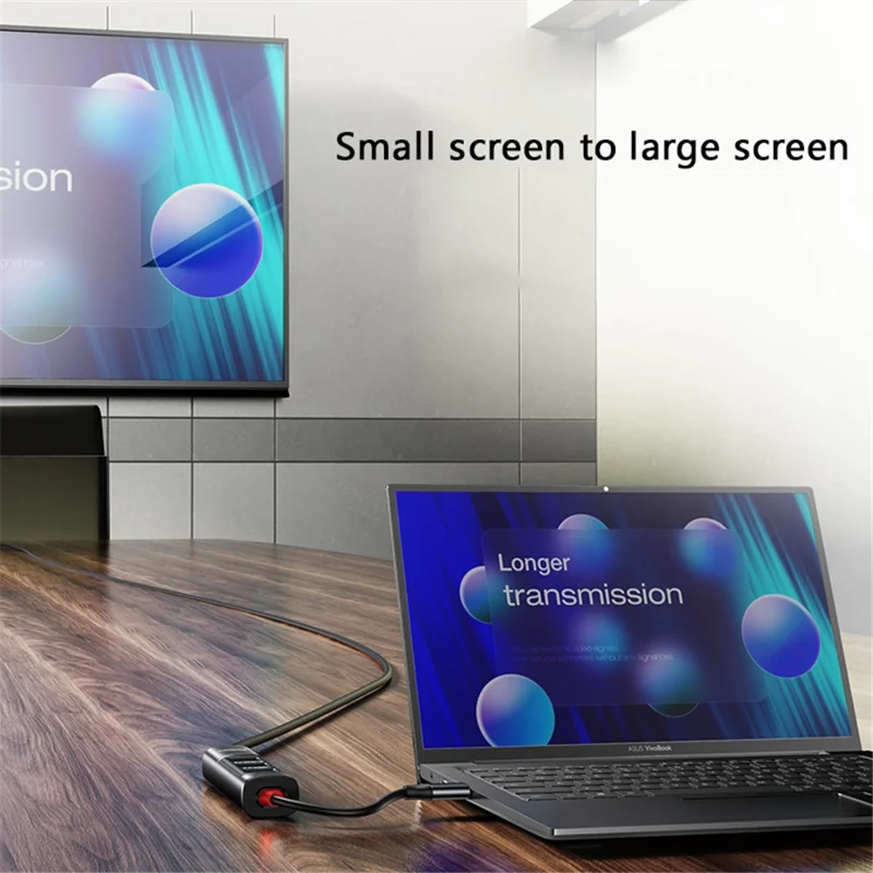 YESIDO HB23 5-in-1 Type-C Hub Adapter Multi Port USB-C Docking Station with USB3.0+2 USB2.0+DP+PD 100W