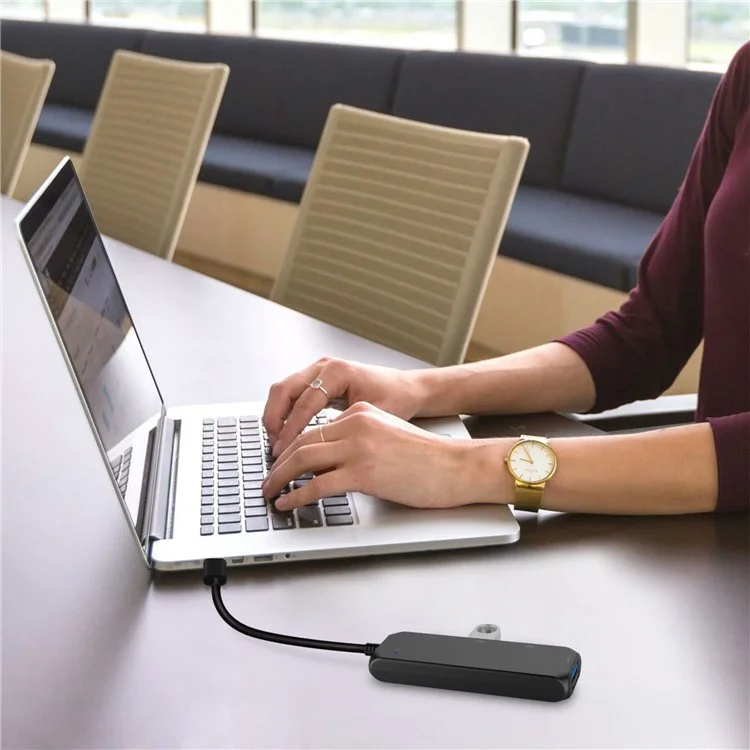 Concentrateur USB de type C ST31 Laptop Expansion Splitter Multi-Fonctionnel Station d'accueil