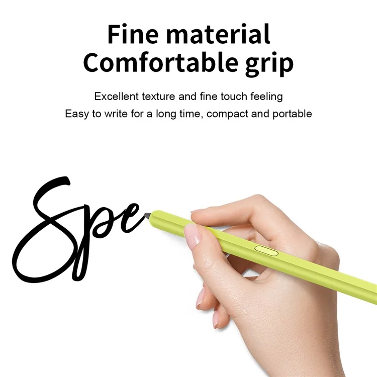 For Samsung Galaxy Z Fold6 5G / Z Fold5 5G Stylus Replacement Electromagnetic Pen (Without Bluetooth-Compatible) - Yellow