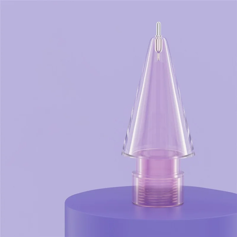 For Apple Pencil (2nd Generation) / Pencil (1st Generation) / Pencil (USB-C) Replacement Tips Tablet Pen Tips - Fine Point / Transparent Pink