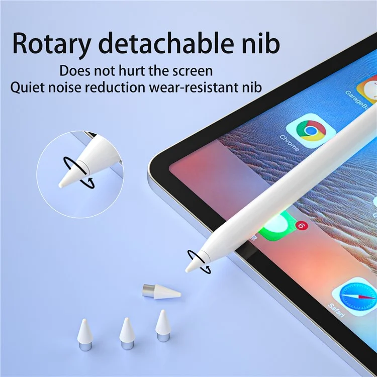 Penna universale attiva con pennino capacitivo per touch screen di telefoni e tablet - Rosa sfumato