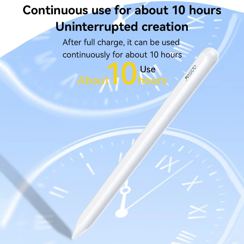 YESIDO ST18 Lápiz Stylus para iPad con Carga Inalámbrica y Sujeción Magnética para Pantalla Táctil