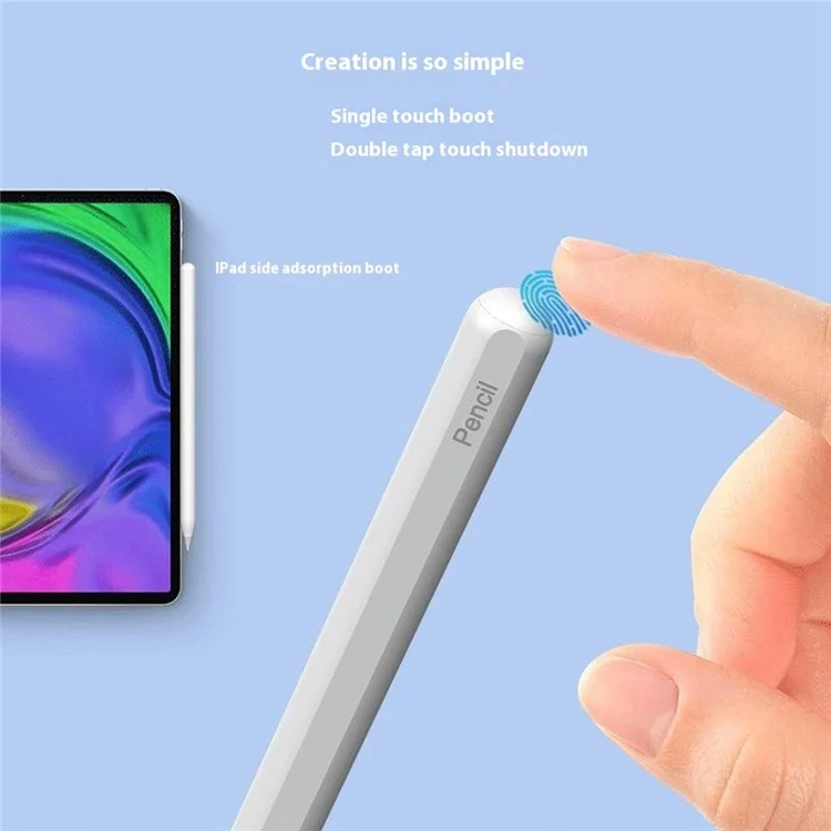 P10 Touch Pen for iPad Air (2022) /  iPad mini (2021) / iPad Pro 12.9 (2021) Magnetic Wireless Charging Capacitive Stylus