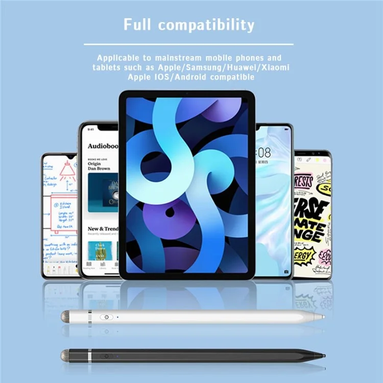 P7-C Universal Active Stylus for Ipad / Huawei / Xiaomi / Microsoft Tablets Capacitive Touchscreen Pen