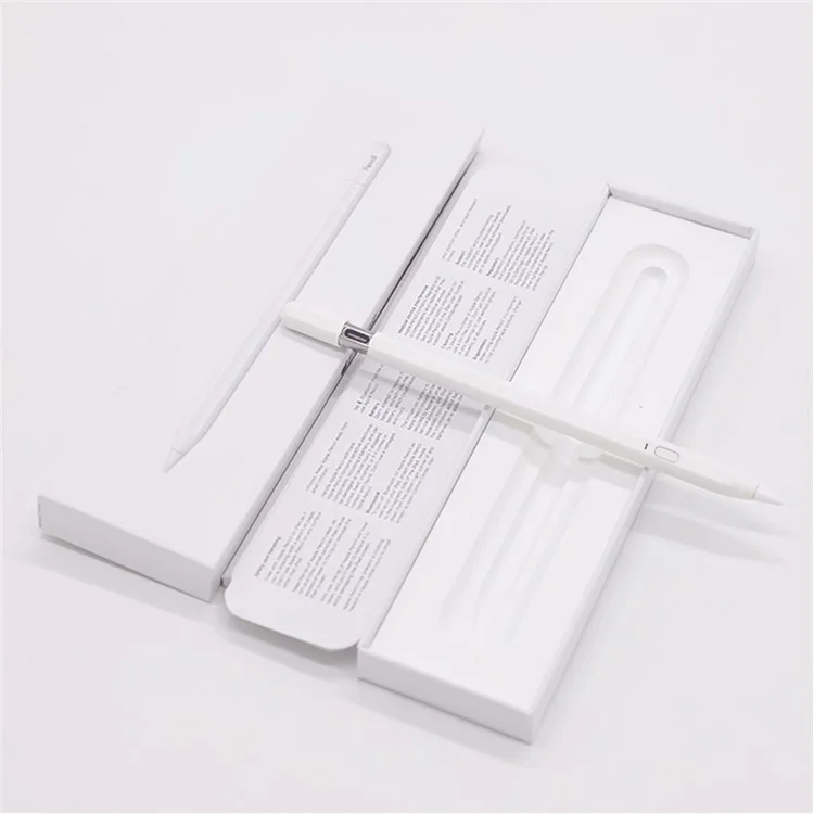 Lápiz Stylus P20Pro Compatible con Bluetooth para Escritura Digital, Lápiz Capacitivo Magnético para Pantalla Táctil de iPad