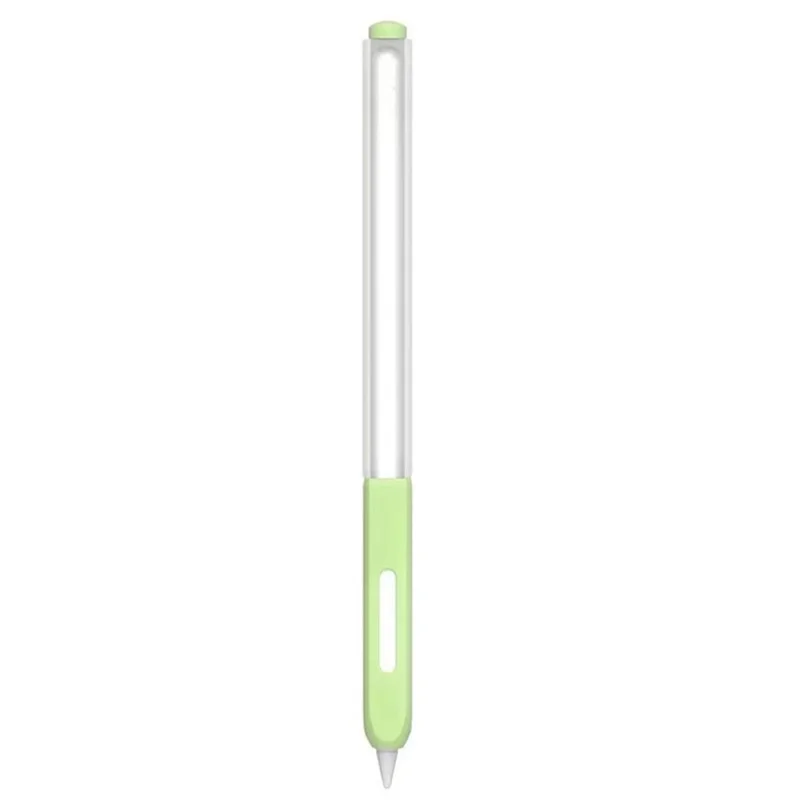 Чехол для Apple Pencil (2-го поколения) / Pencil Pro из силикона - Защитный чехол для стилуса - Зеленый