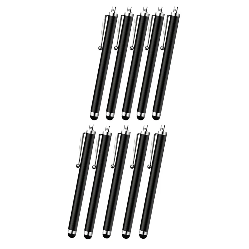 10Pcs 7mm Tip Capacitive Stylus for Smartphone / Tablet Universal Touch Screen Pen, No Charging Required