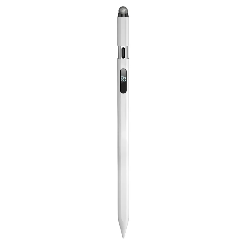 KHD-403 Caneta digital para iPad 2018-2025 com rejeição de palma, ativa magnética e capacitiva com display de LED