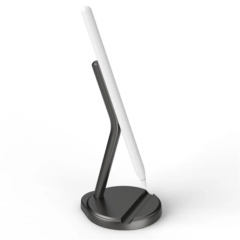 A02 For Apple Pencil (2nd Generation) Magnetic Charging Stand Wireless Charger with Pen Storage Slot