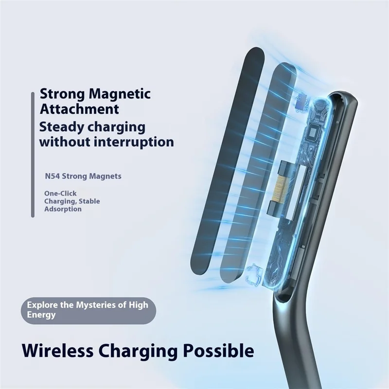 A02 For Apple Pencil (2nd Generation) Magnetic Charging Stand Wireless Charger with Pen Storage Slot