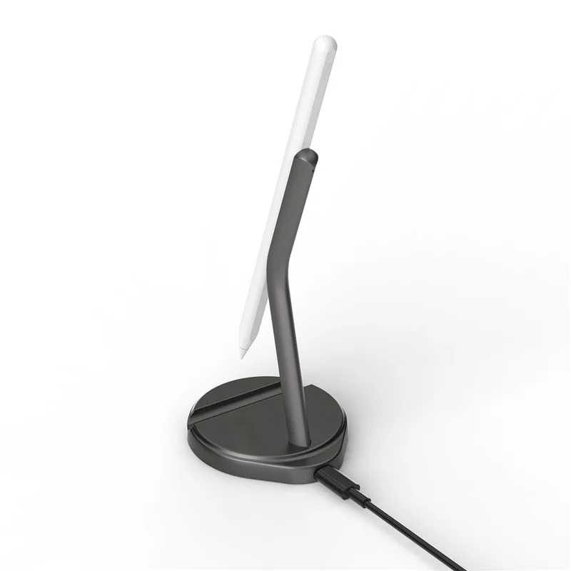 A02 For Apple Pencil (2nd Generation) Magnetic Charging Stand Wireless Charger with Pen Storage Slot