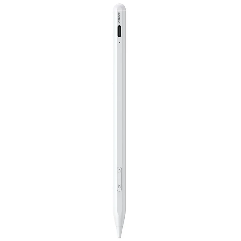 JOYROOM JR-K12 Pro Active Capacitive Stylus Pen Type-C Fast Charging Pencil with 2Pcs Tips - White