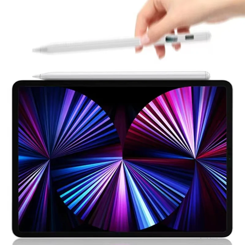 COTECI IP-019 Capacitive Pen Digital Power Display Type-C Charging Magnetic Adsorption for Tablets and Phones - Black