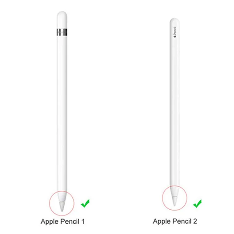 Replacement Pen Tips for Apple Pencil 1st Gen and 2nd Gen Pen Nibs for iPad Pro Pencil - Pink