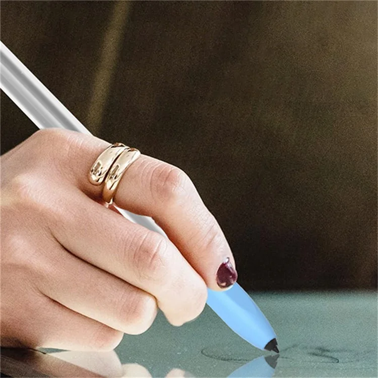 Для Samsung Galaxy Tab S6 Lite Stylus Pen Silicone Ryeve Anti-drop Anti-dirt Cover - Розовый