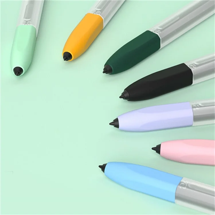 Для Samsung Galaxy Tab S6 Lite Stylus Pen Silicone Ryeve Anti-drop Anti-dirt Cover - Розовый