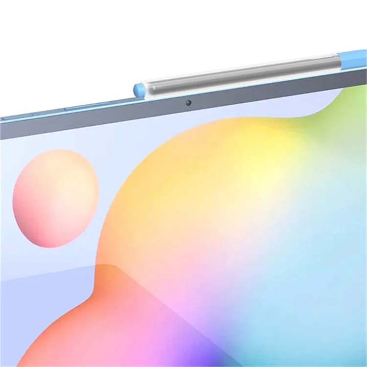 Для Samsung Galaxy Tab S6 Lite Stylus Pen Silicone Ryeve Anti-drop Anti-dirt Cover - Розовый