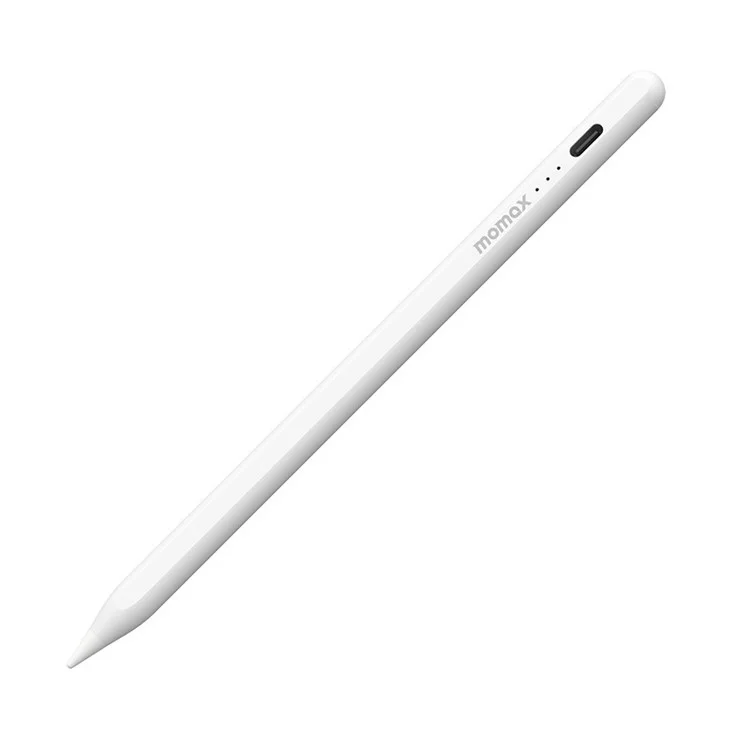 MOMAX TP8 One Link Palm-rejection Tilt Sensitivité Capacitif Stylet Stylo Adsorption Stylus Stylet Pour la Série Ipad, Charge Rapide