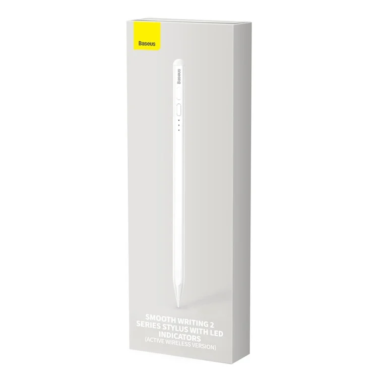 BASEUS Smooth Writing 2 Series Stylus with LED Indicator, Capacitive Touch Screen Pencil with Nib, Type-C Cable (Active Bluetooth-compatible Version)