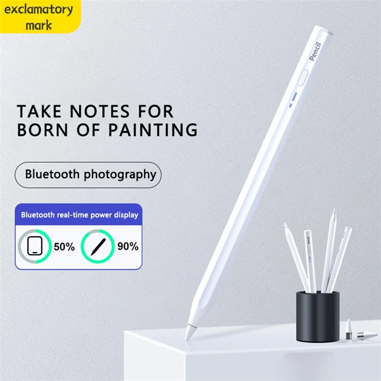 BP18-BL Type-C Universal Hexagonal Bluetooth-compatible Stylus Pen for Touching Writing Drawing