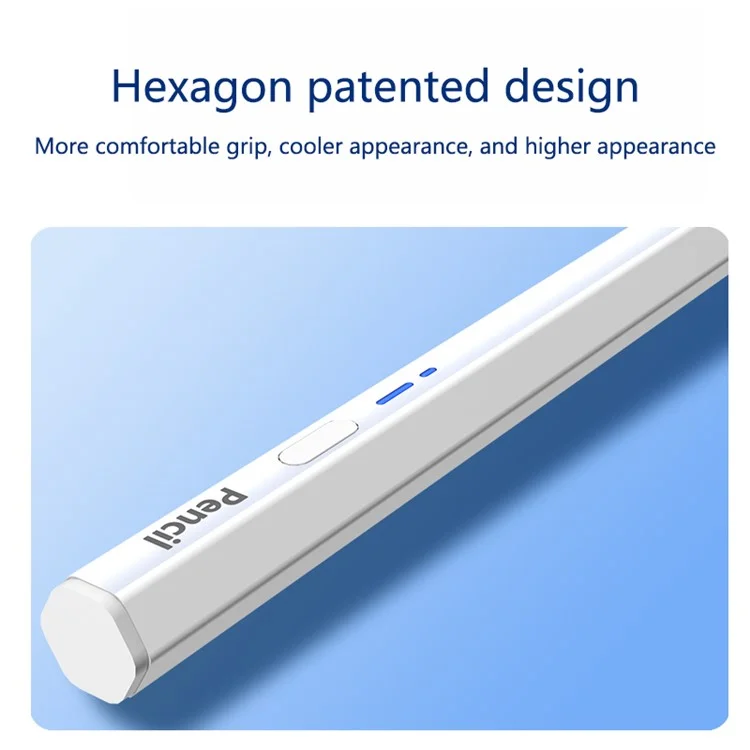 BP18-BL Type-C Universal Hexagonal Bluetooth-compatible Stylus Pen for Touching Writing Drawing