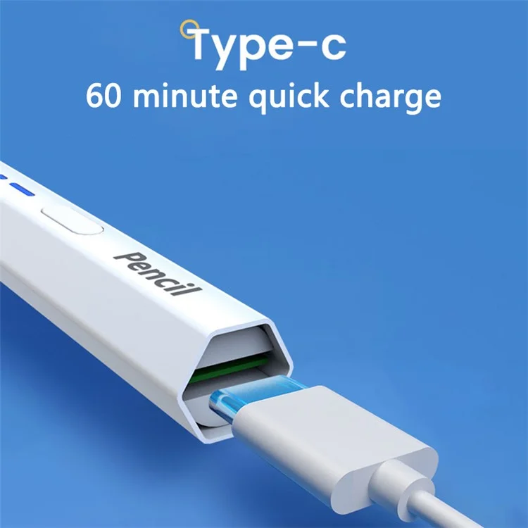 BP18-BL Type-C Universal Hexagonal Bluetooth-compatible Stylus Pen for Touching Writing Drawing