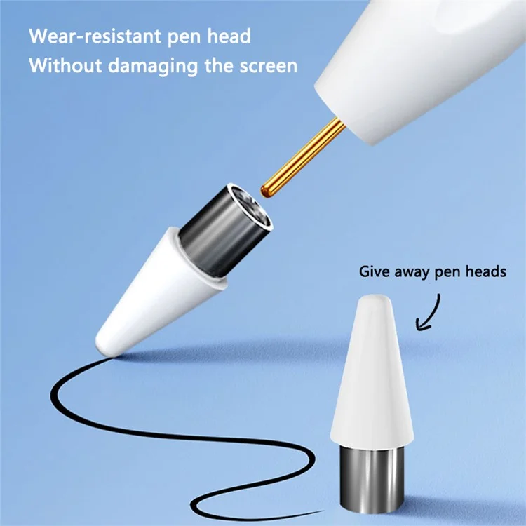 BP18-BL Type-C Universal Hexagonal Bluetooth-compatible Stylus Pen for Touching Writing Drawing