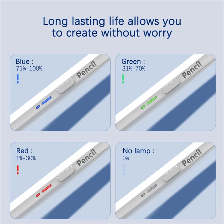BP16-BL Universal Type-C Magnetischer Bluetooth-Stylus-Stift aus Aluminiumlegierung, kapazitiver Touchscreen-Stift