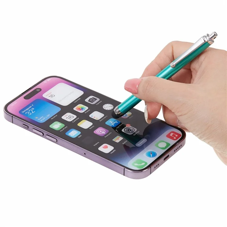 6Pcs / Set Stylus Passivo para Telefones Tablets, Caneta Stylus de Ponta de Silicone de Alta Precisão para Tela Sensível ao Toque