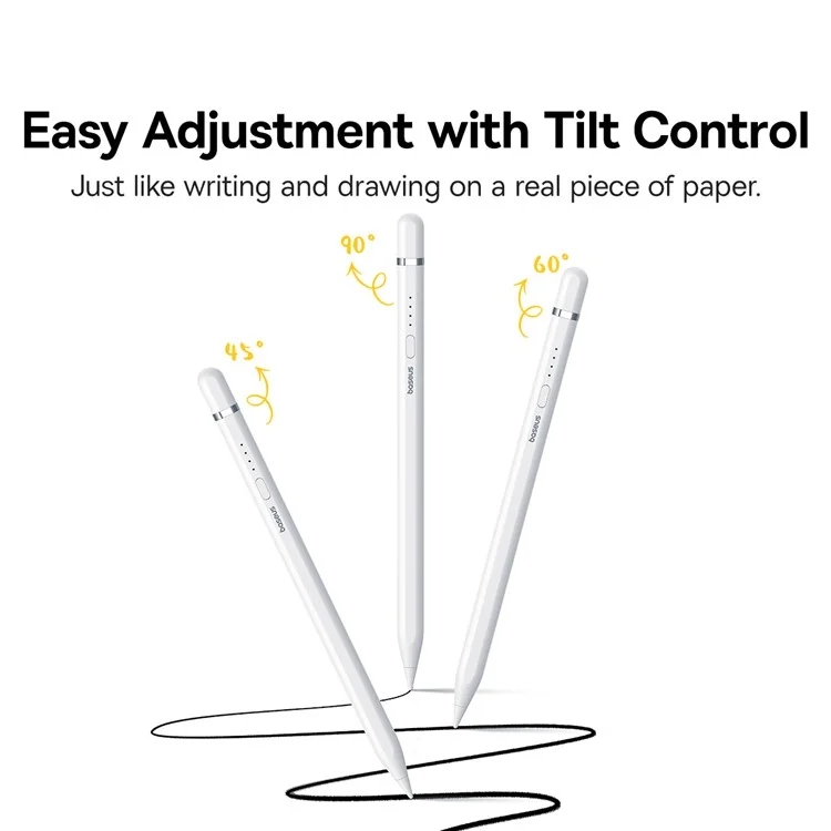 BASEUS Smooth Writing 2 Series Plug-In Type Charging Stylus Palm Rejection Pencil (iP Active Version)