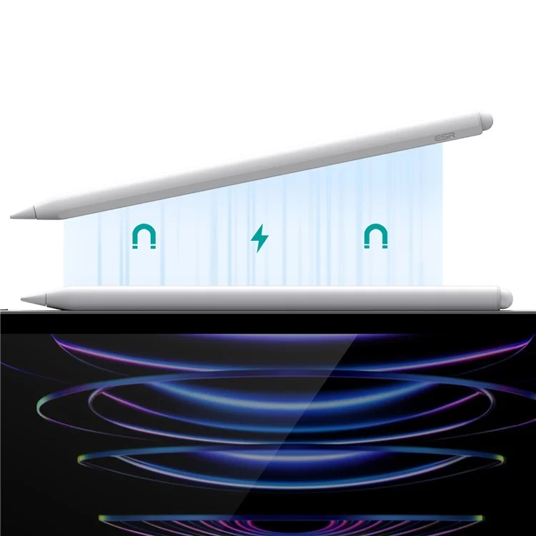 ESR 6C003 Digital Pencil Pro Magnetic Wireless Charging Stylus Smooth Writing Pencil - White