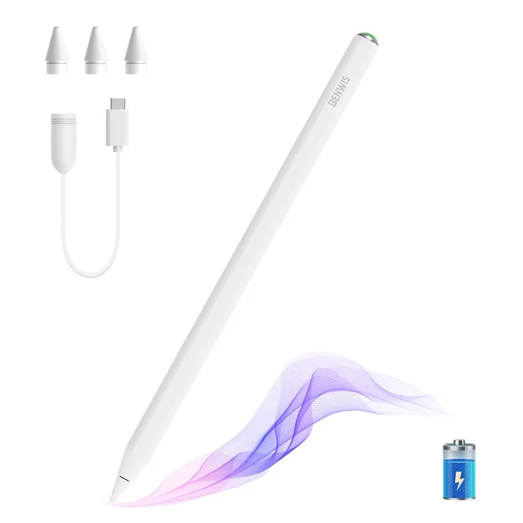 BENWIS ID-STY-4 Matita Ultra Active Stylus Penna Alta Precisione e Sensibilità Stylus Capacitivo Universale