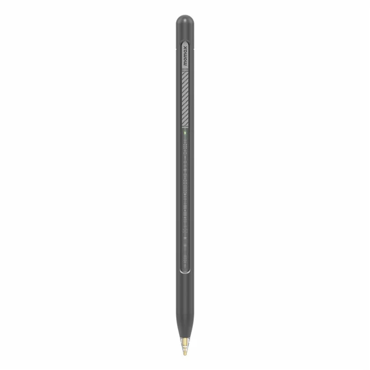 MOMAX MAG LINK Pro Transparent Capacitive Stylus Magnetic Adsorption Touch Screen Pen for iPad - Dark Grey