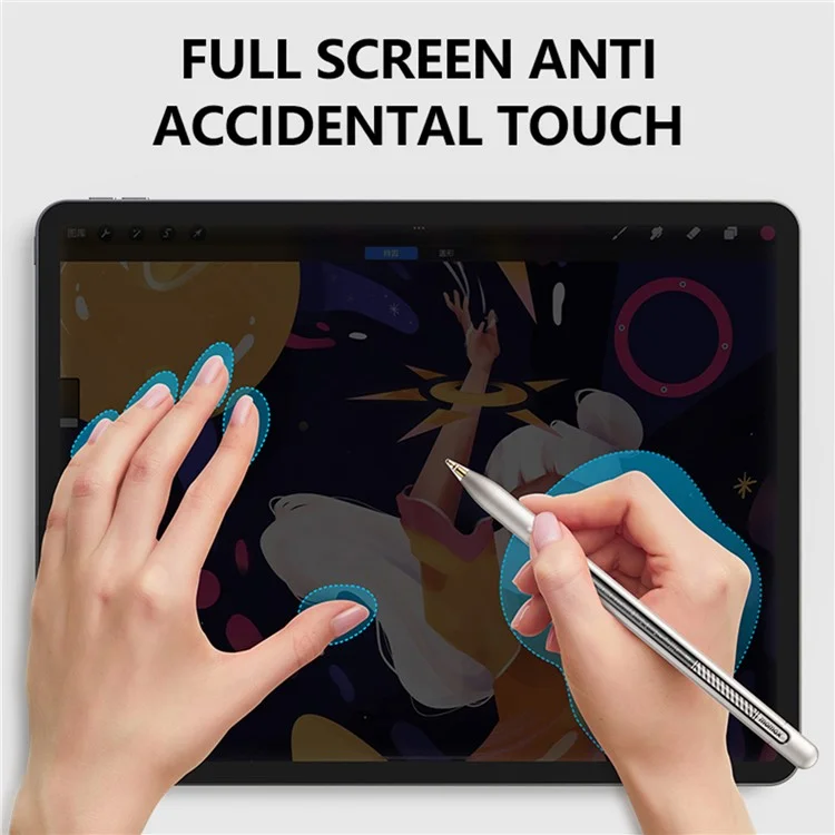 MOMAX MAG LINK Pro Transparent Capacitive Stylus Magnetic Adsorption Touch Screen Pen for iPad - Dark Grey