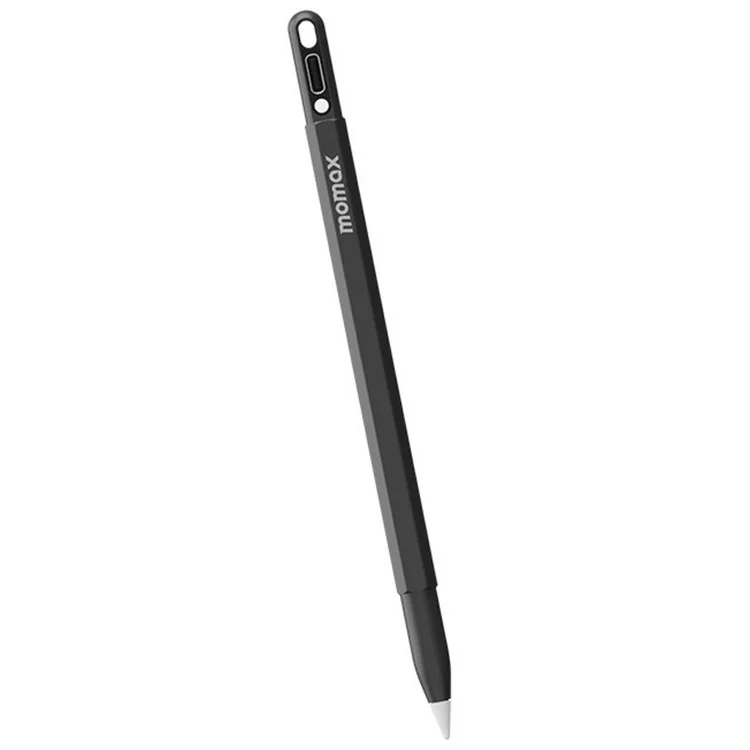 MOMAX Mag Link Pop Tablet Stylus Pen Type-C Port de charge Rejet de la paume Stylo capacitif - Noir