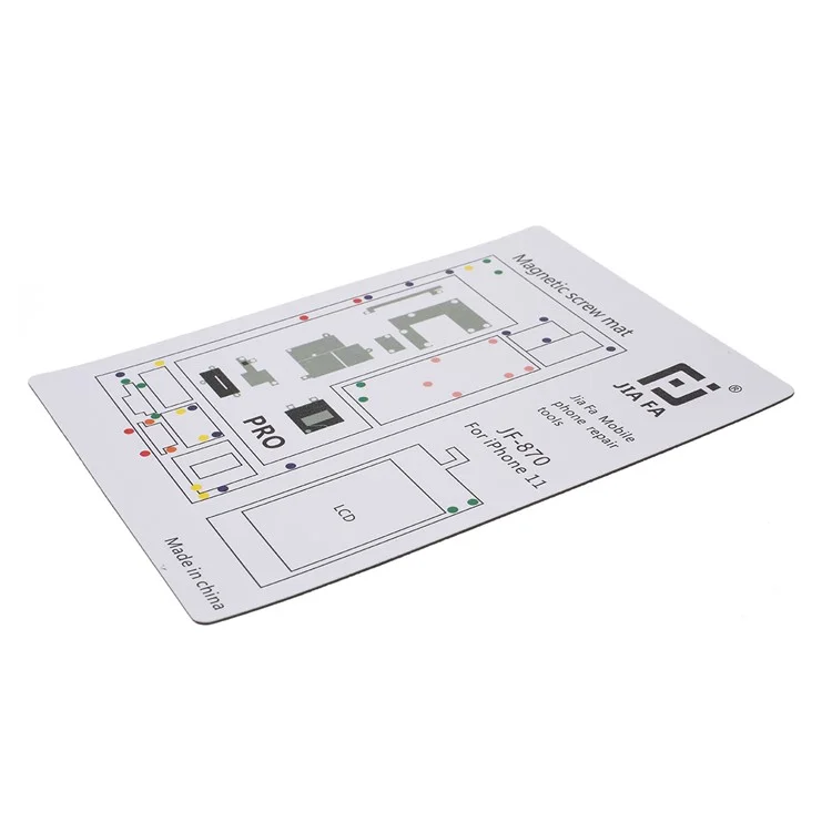 A Almofada Magnética Do Organizador Do Parafuso Do Parafuso De JF-870 Para Iphone 11 Pro