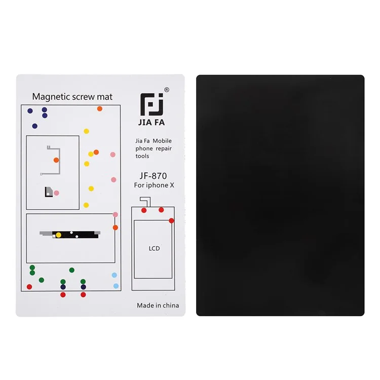 JF-870 Magnetische Schraubenmatte Schraubveranstalter Pad Für IPhone X