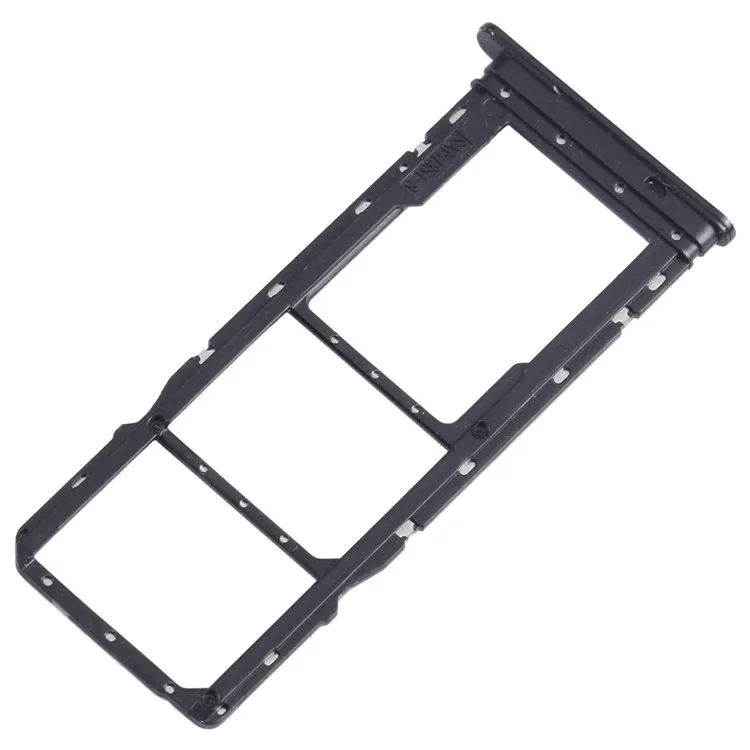 Para Samsung Galaxy A05 4G A055 OEM Dual SIM Card + SD Card Tray Holder Peça de Reposição (Sem Logo) - Preto